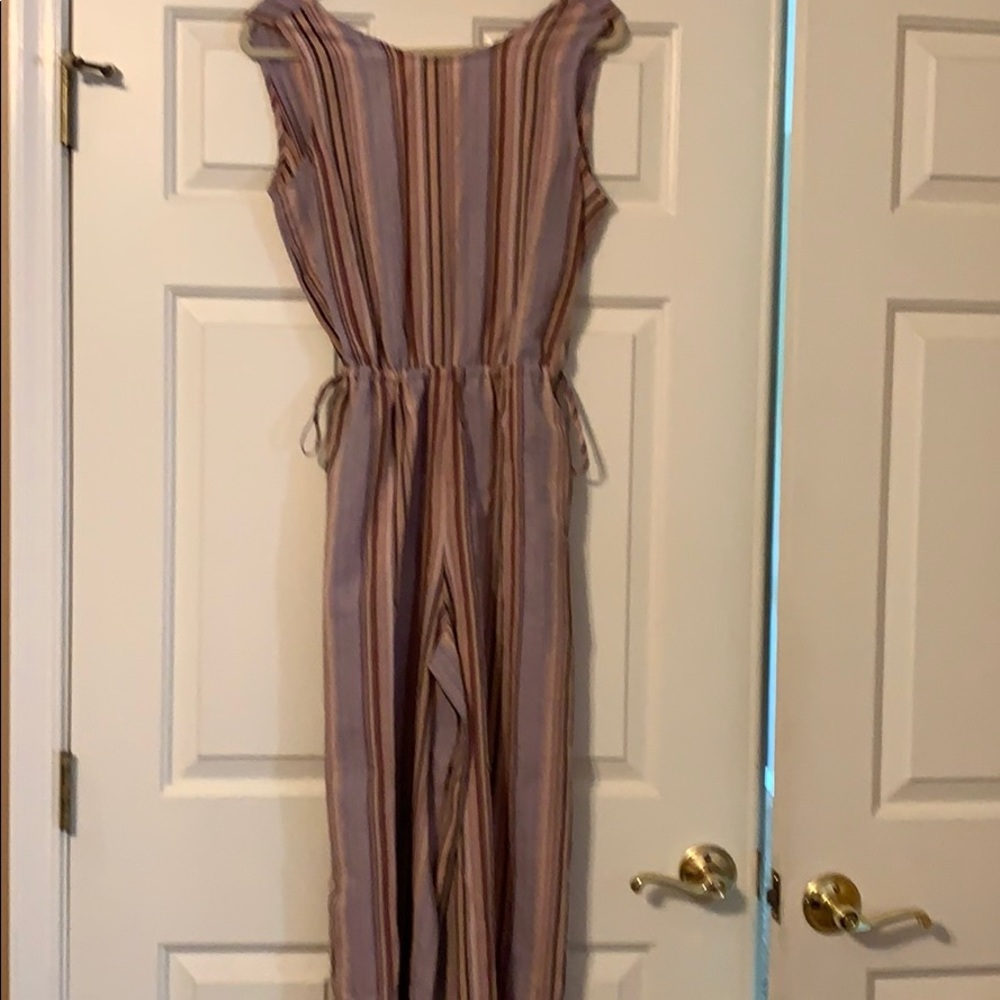 Cotton/Linen/Blend Jumpsuit - Picture 4 of 9